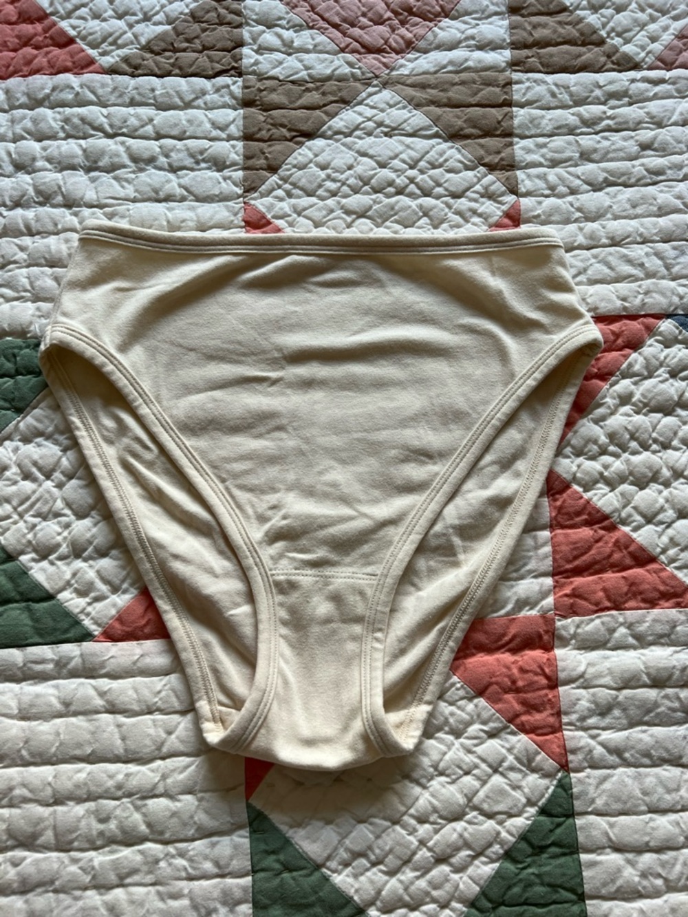 ARQ Misha High-Rise Undies in Cream